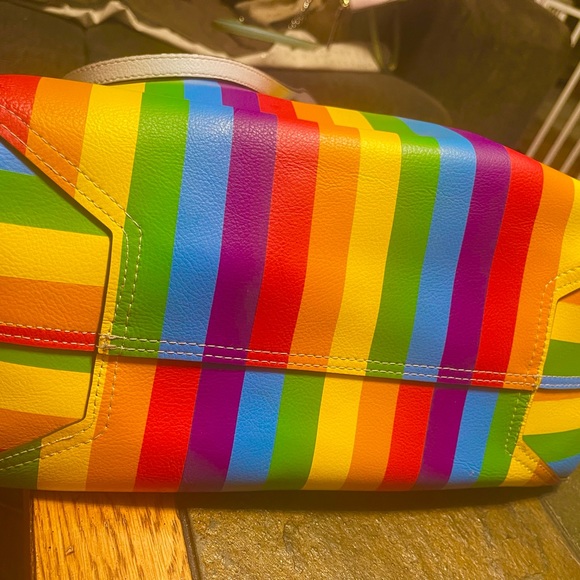Reversible Kate Spade Rainbow purse/tote - Picture 2 of 8